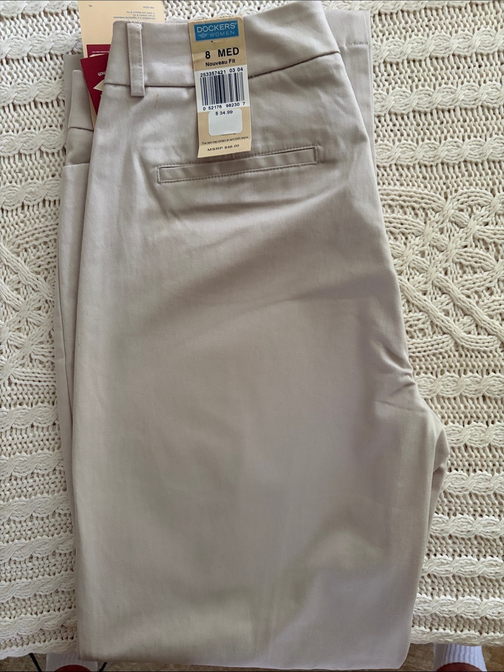 Dockers Women's Metro Khaki Pants - Beige/Tan